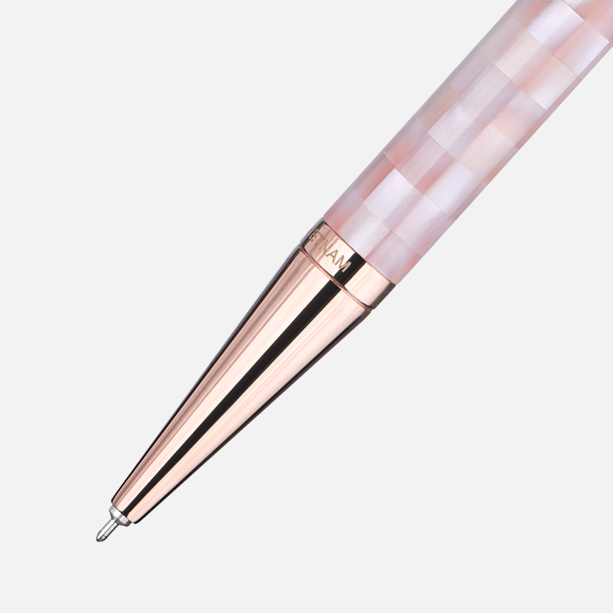 Visionary - Checked - Mississippi Pink Pearl - Rose Gold Plated