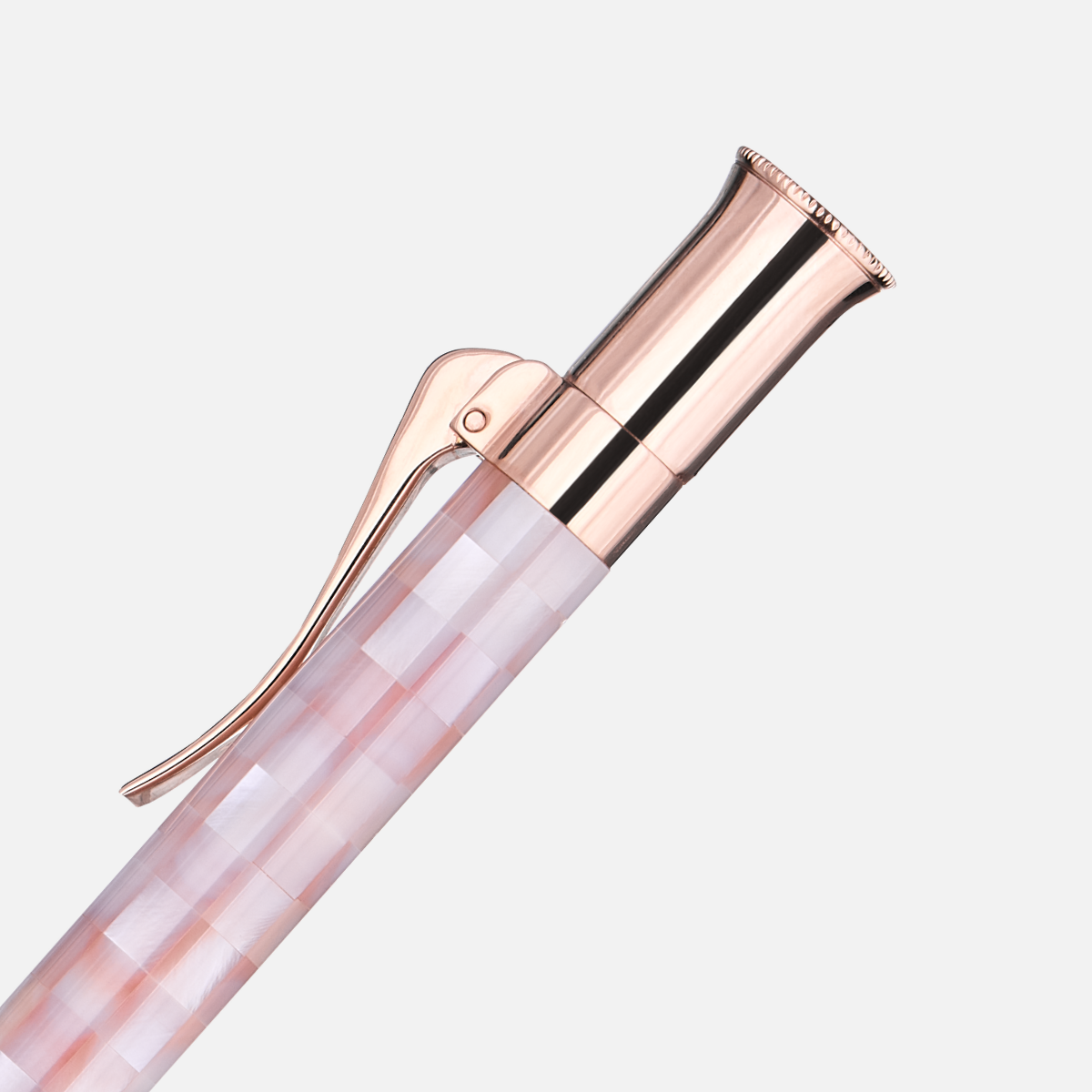 Visionary - Checked - Mississippi Pink Pearl - Rose Gold Plated