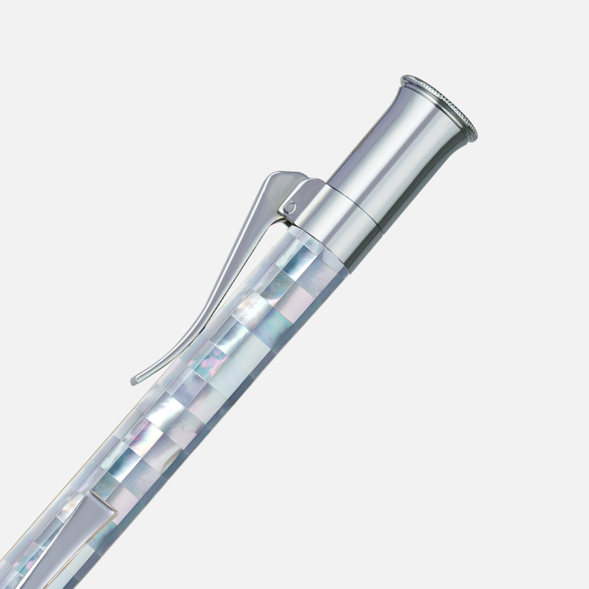 Visionary - Checked - Northern Australia Blue Pearl - White Gold Plated