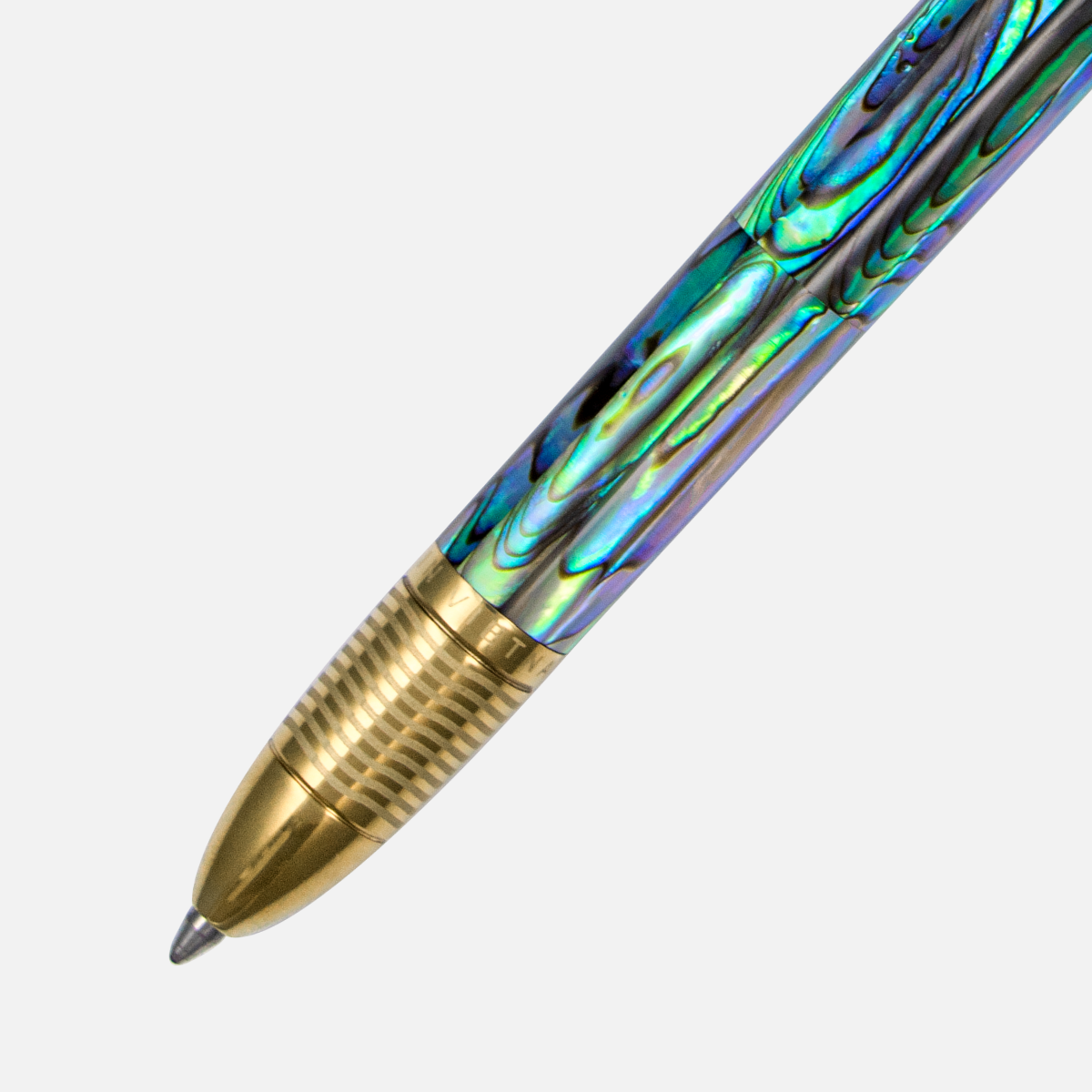 Champion Wave - New Zealand Abalone - Titanium Gold Plated