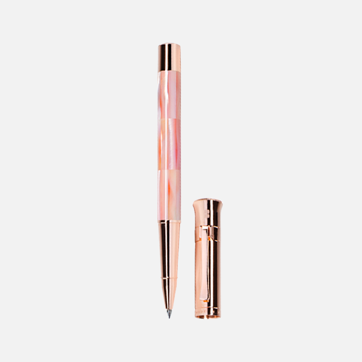 Gemperor - Rollerball Pen - Mississippi Pink Pearl - Rose Gold Plated