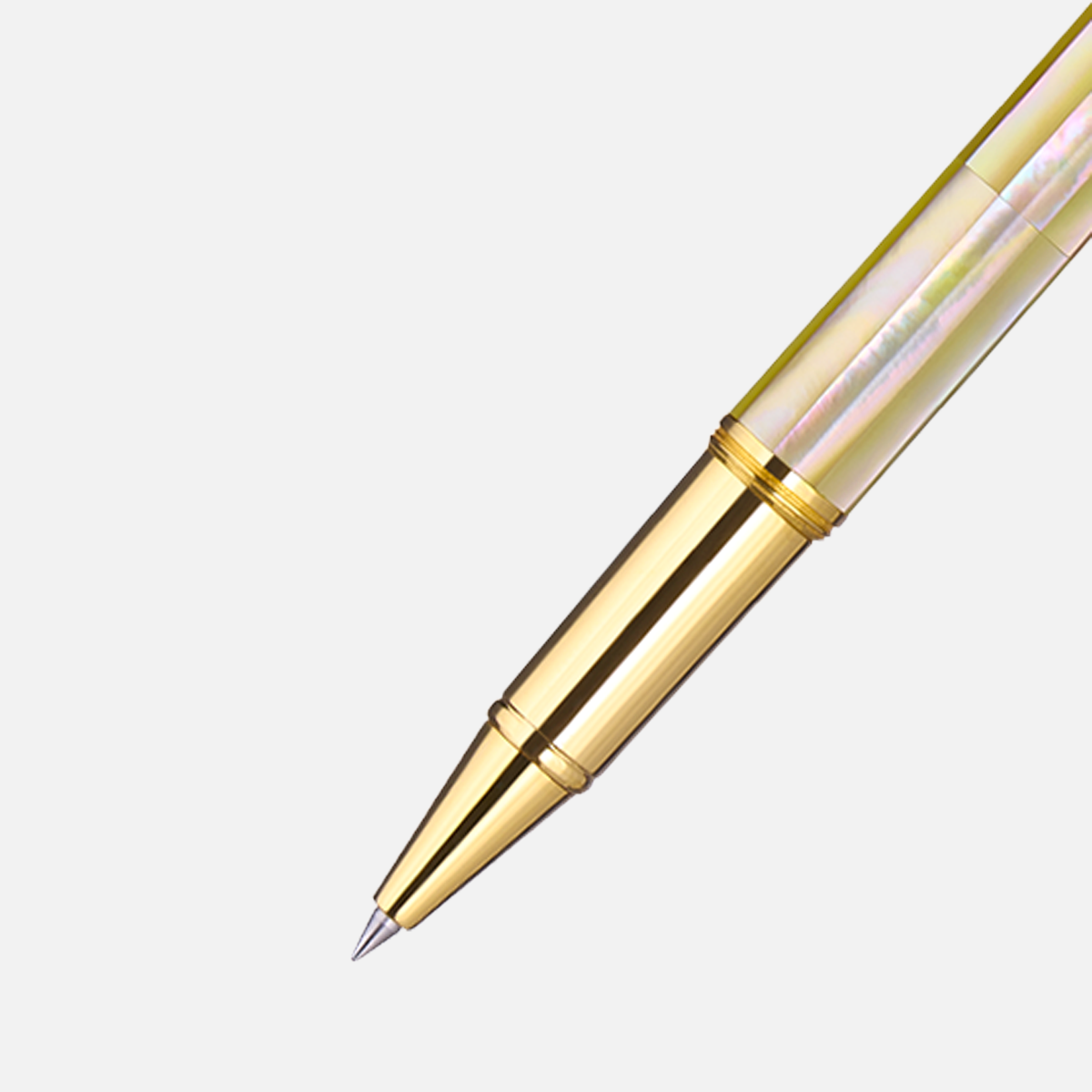 Gemprise Northern Australia Yellow Pearl Rollerball Pen Gold Plated-41