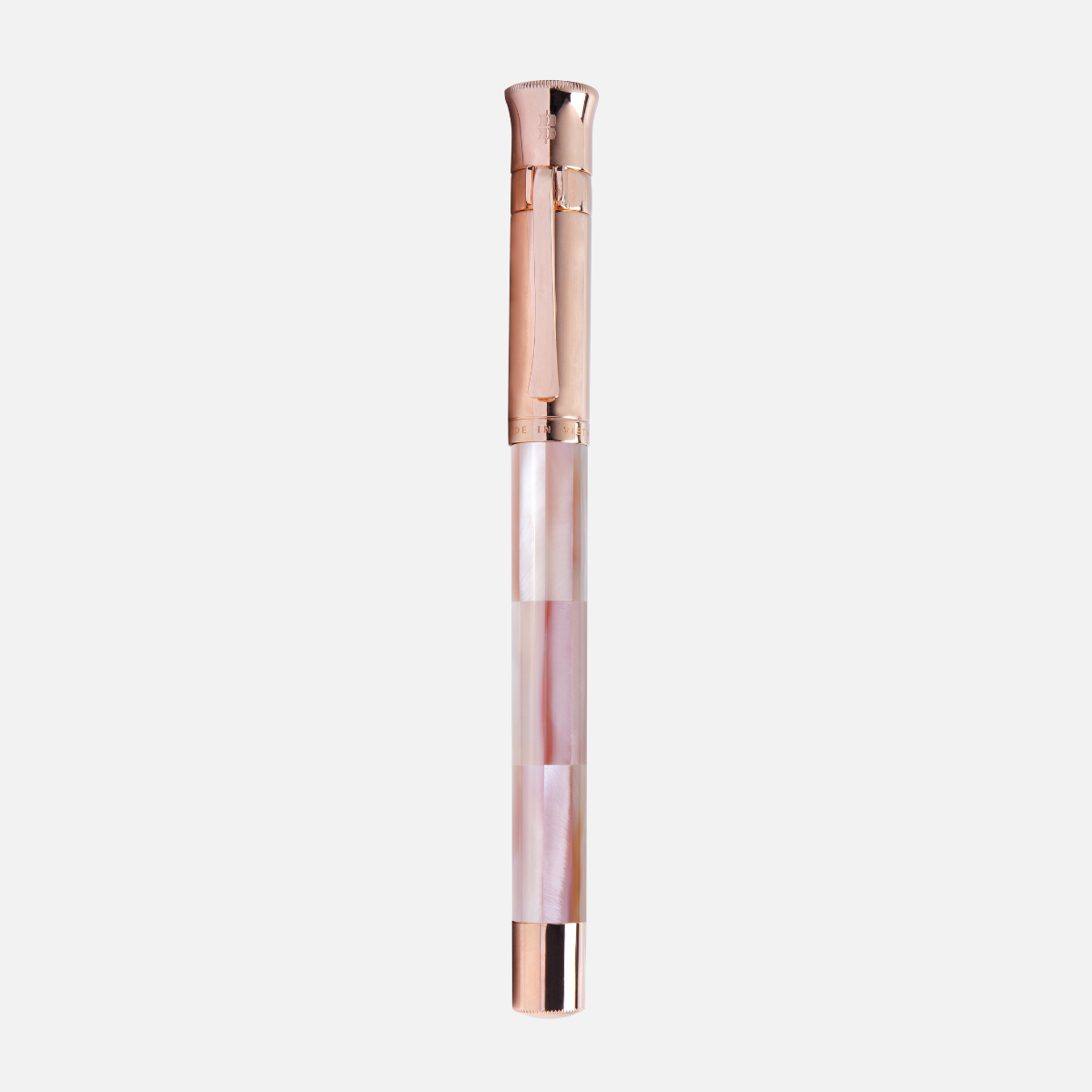 Gemperor - Fountain Pen - Mississippi Pink Pearl - Rose Gold Plated