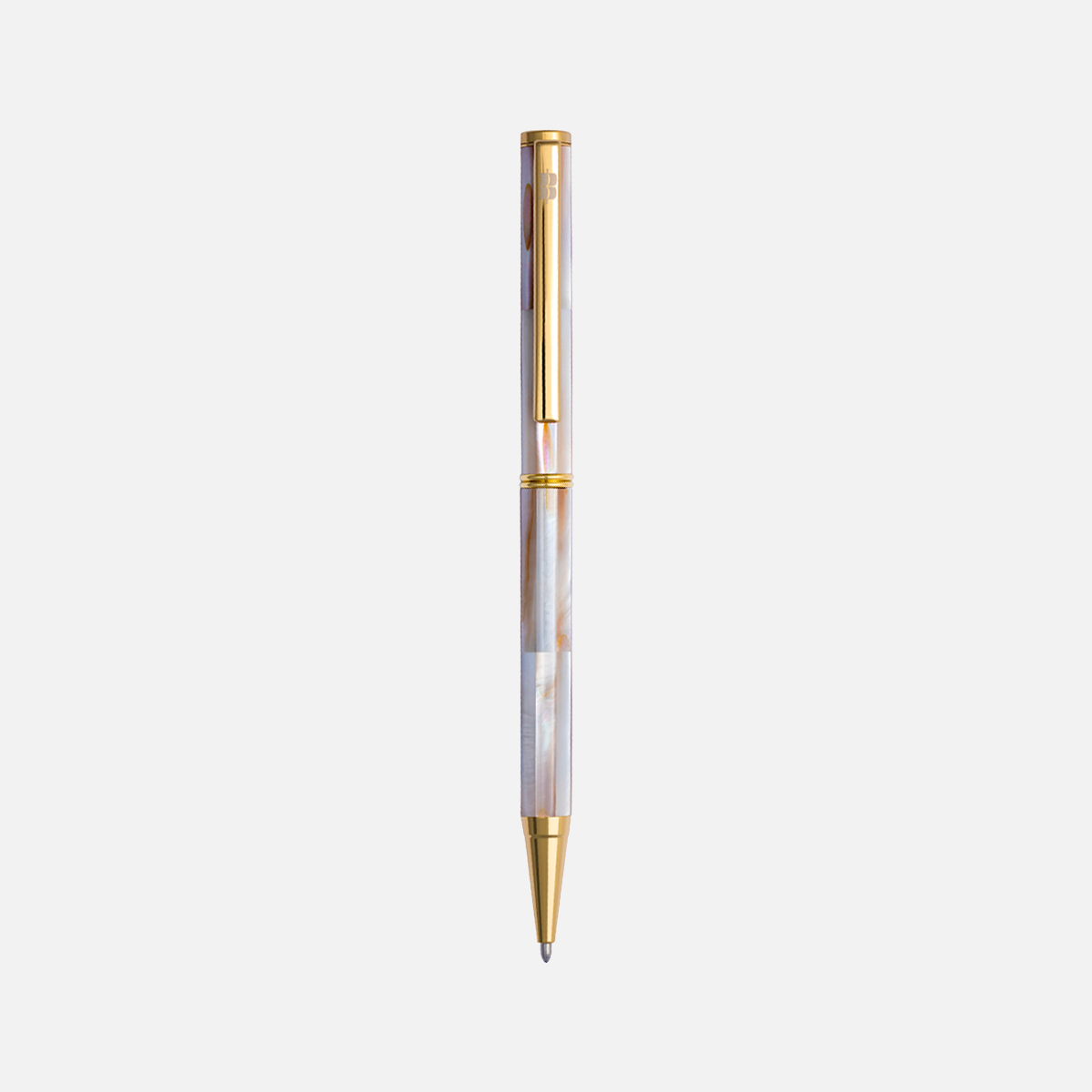 Inspired Mississippi Purple Pearl Titanium Gold Plated-81