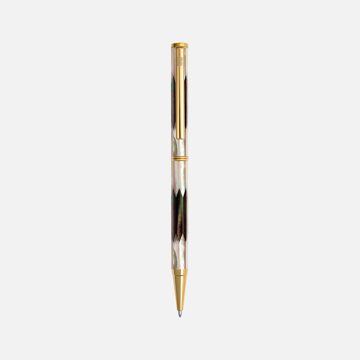 Inspired Northern Australia White Pearl Tahiti Black Pearl Titanium Gold Plated-113