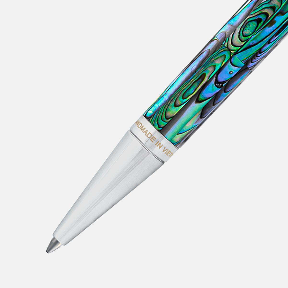 Ta Thanh Thien - Thuy - New Zealand Abalone - White Gold Plated