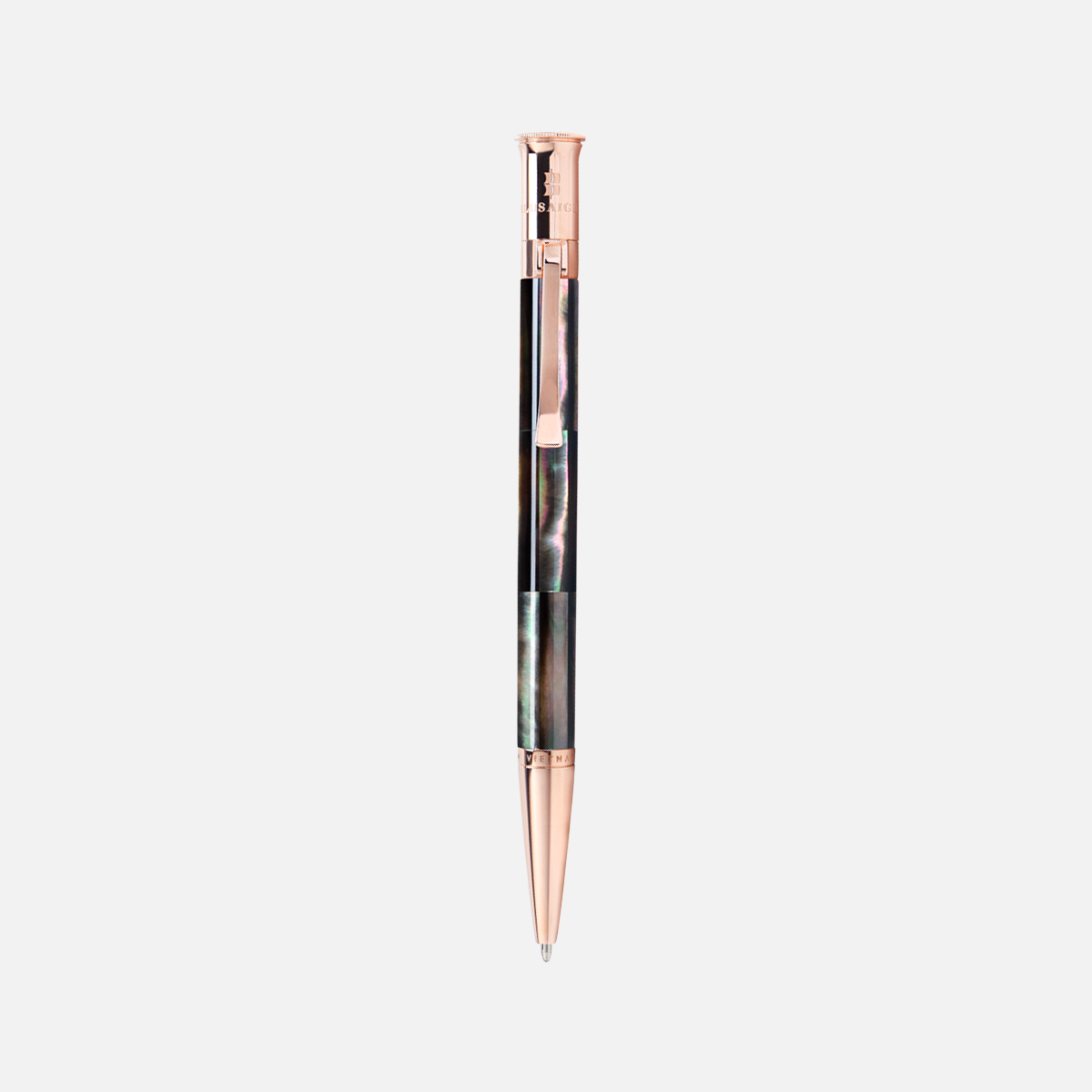 Visionary Tahiti Black Pearl Rose Gold Plated-140