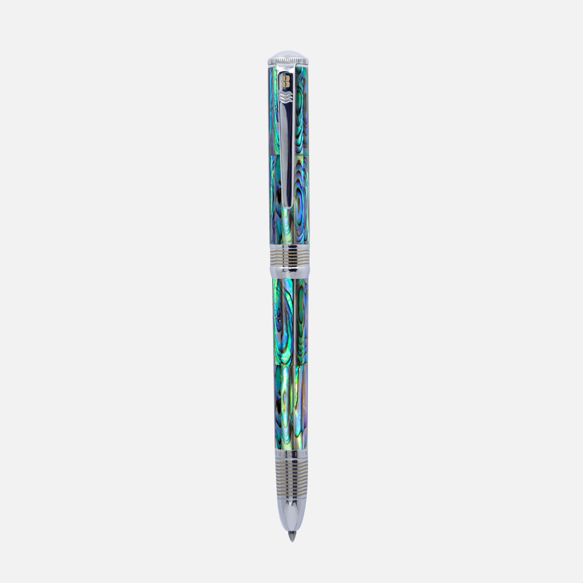 Champion Wave - New Zealand Abalone - Chrome Plated