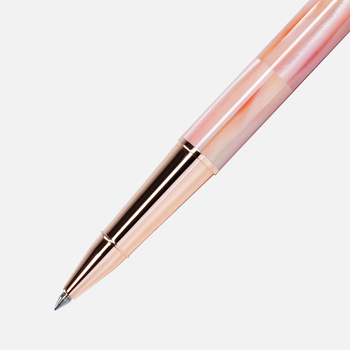 Gemperor - Rollerball Pen - Mississippi Pink Pearl - Rose Gold Plated