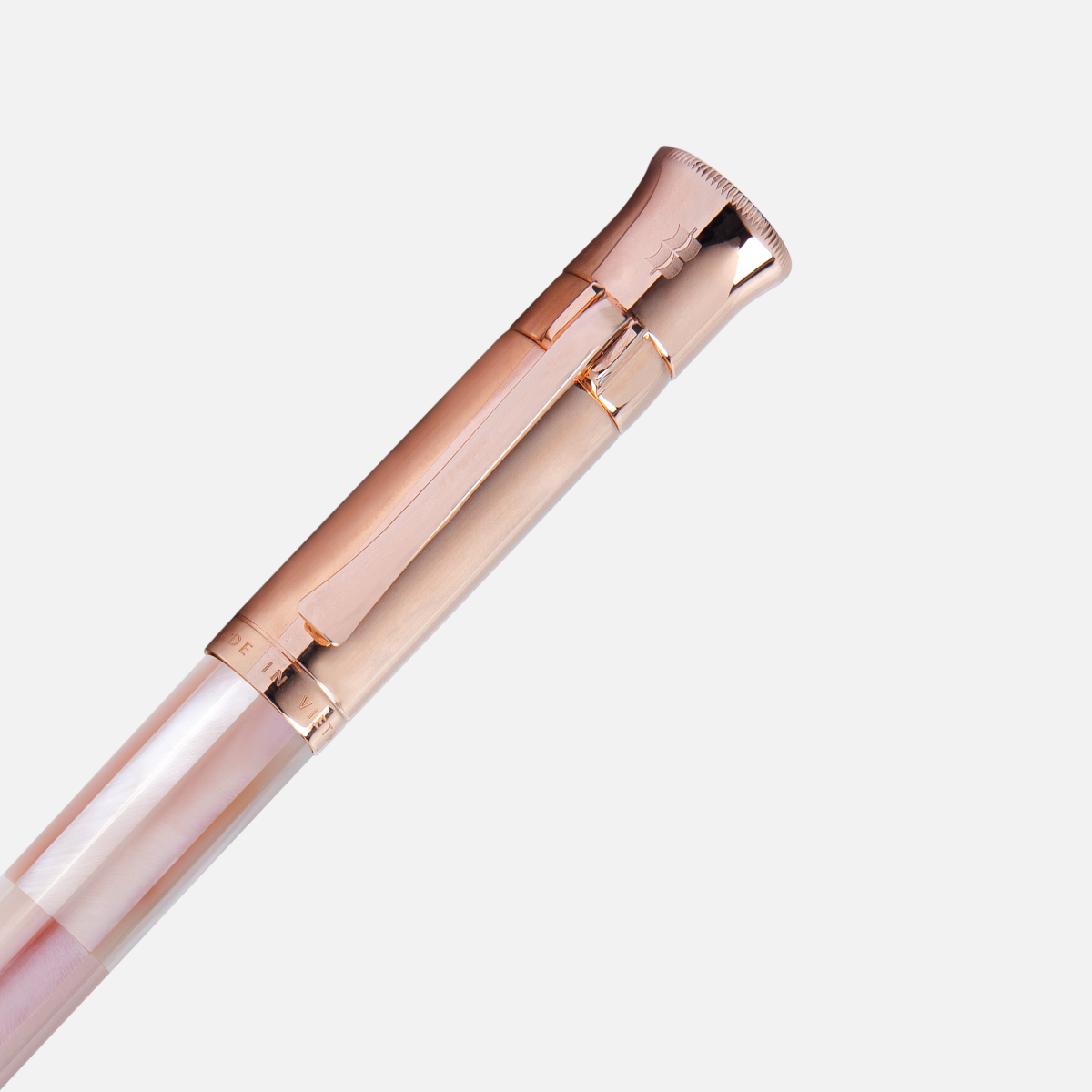 Gemperor - Fountain Pen - Mississippi Pink Pearl - Rose Gold Plated