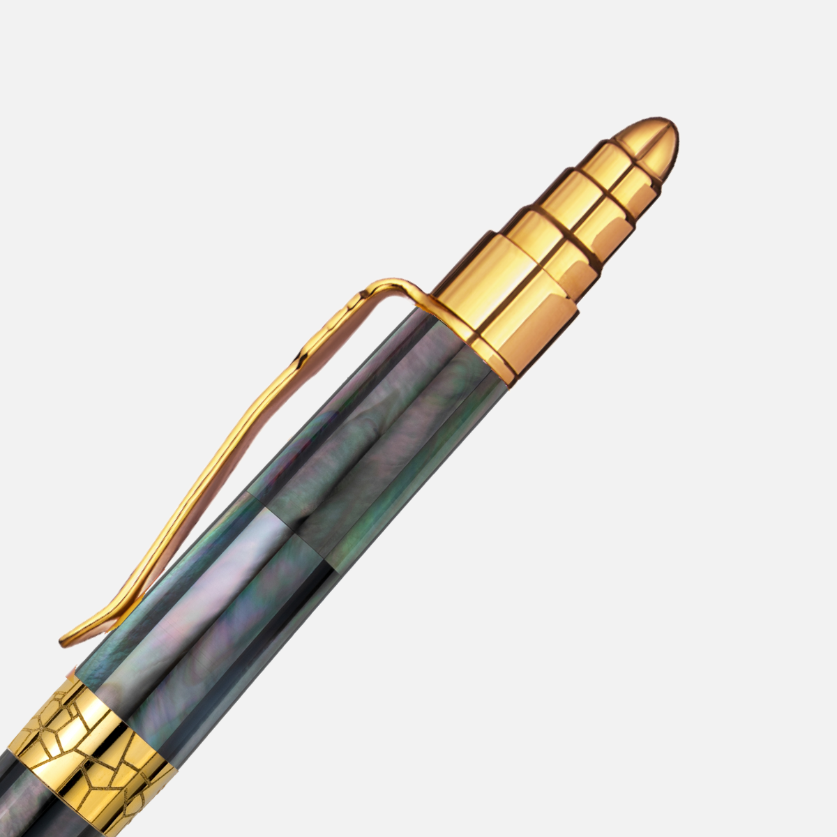 Ta Thanh Thien - Son - Tahiti Black Pearl - Gold Plated