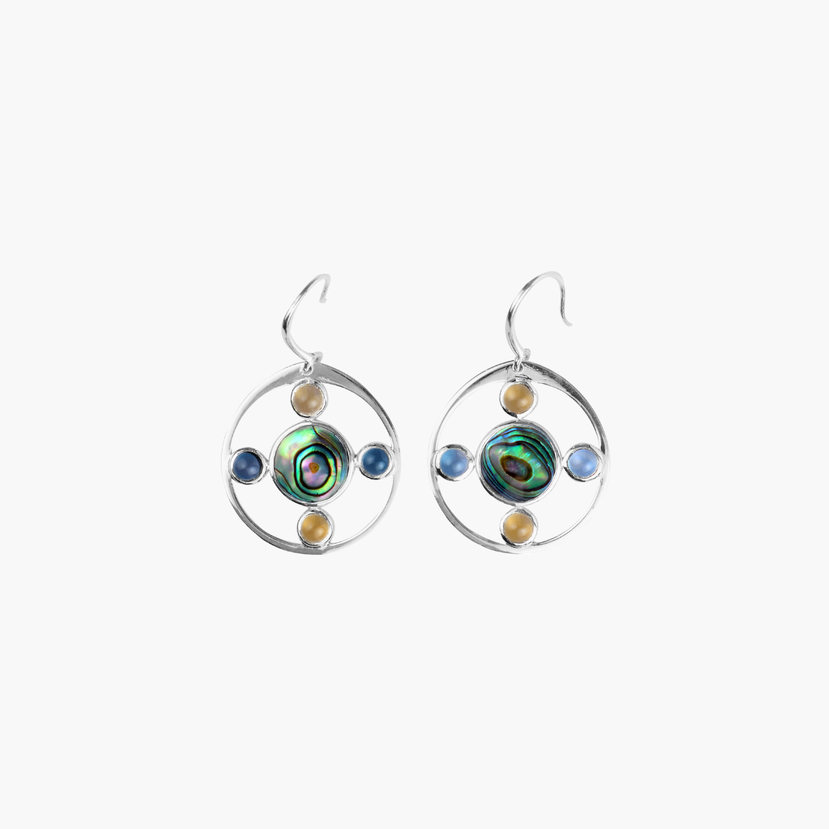 Earrings - Planet And Stars