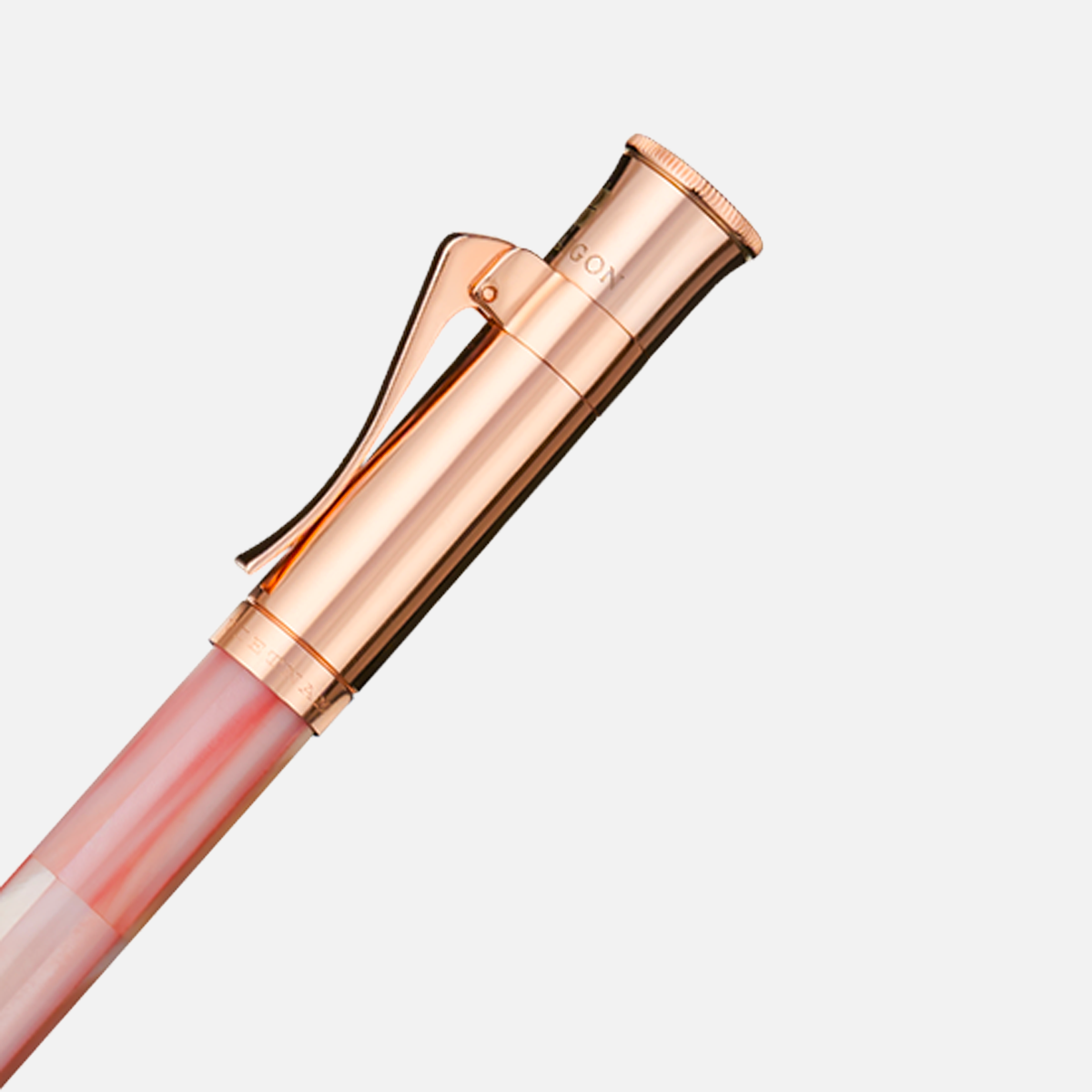  Gemperor Mississippi Pink Pearl Rollerball Pen Rose Gold Plated-11