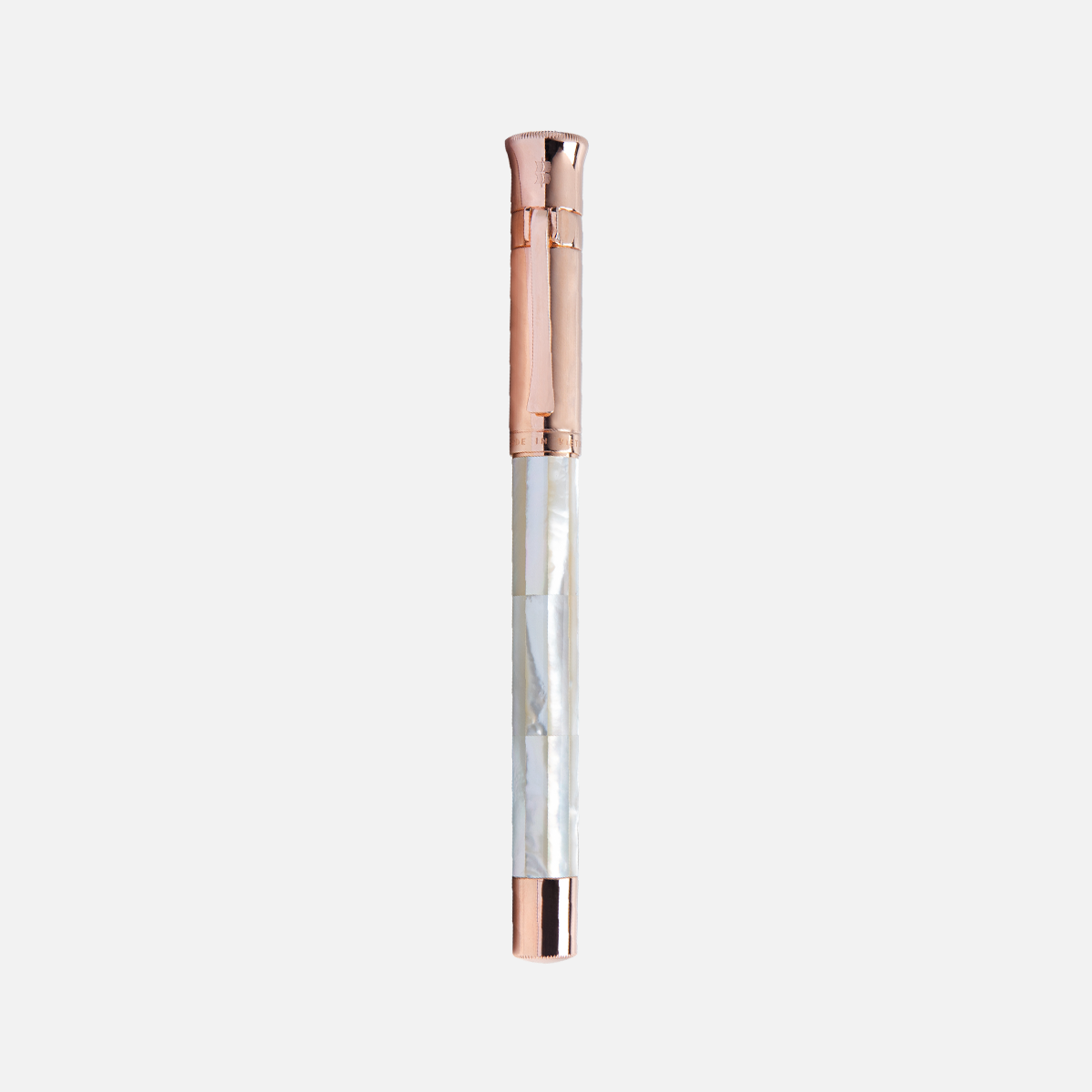 Gemperor Northern Australia White Pearl Rollerball Pen Rose Gold Plated-47