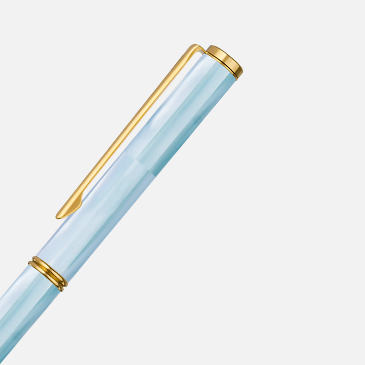  Inspired Mississippi Blue Pearl Titanium Gold Plated-58