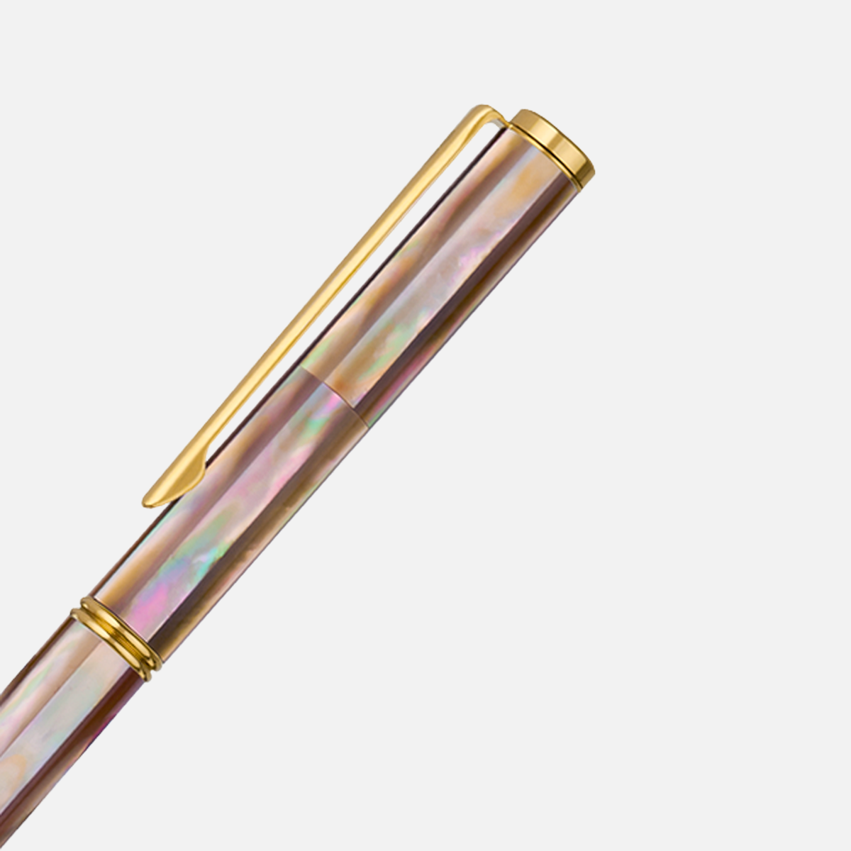  Inspired Mississippi Brown Pearl Titanium Gold Plated-66