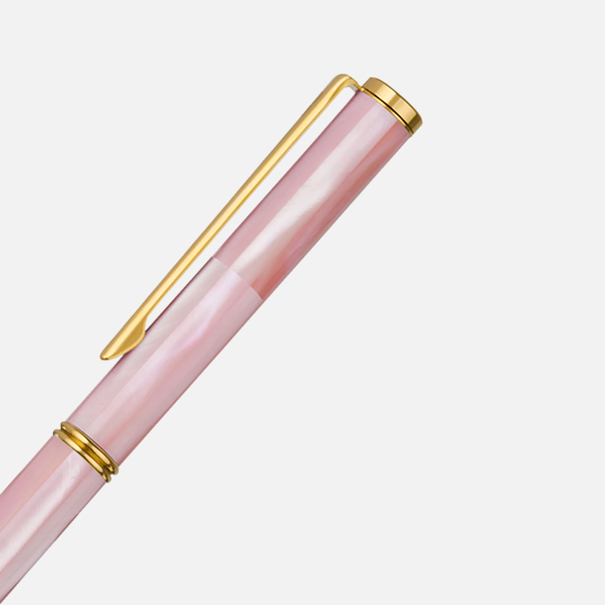  Inspired Mississippi Pink Pearl Titanium Gold Plated-78