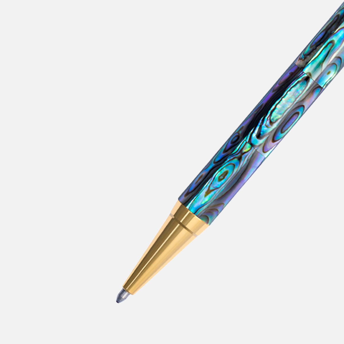  Inspired New Zealand Abalone Titanium Gold Plated-91