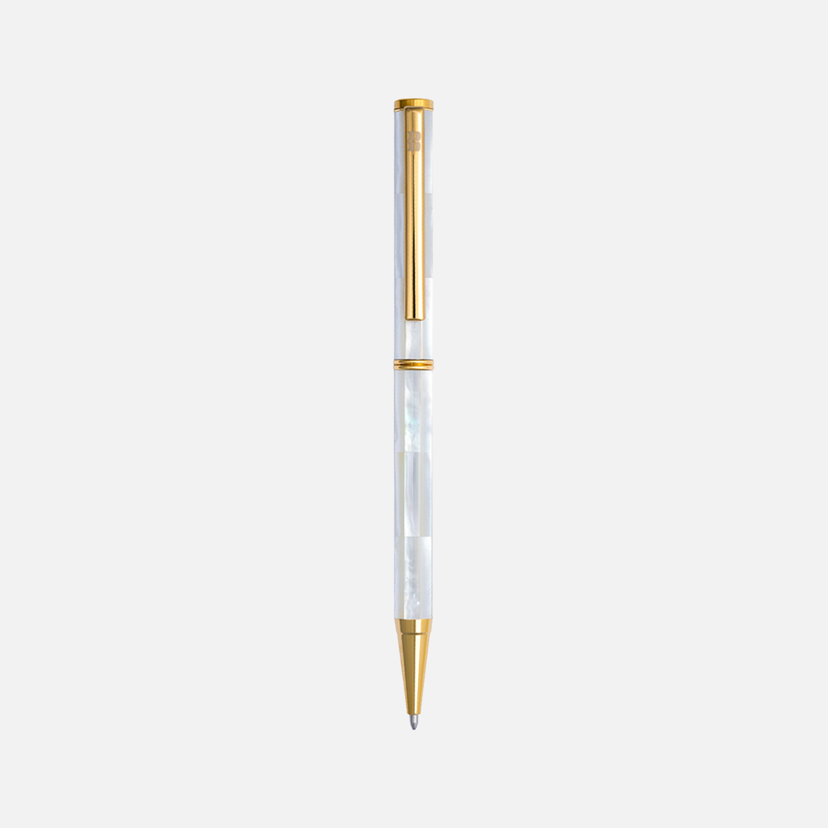 Inspired Northern Australia White Pearl Titanium Gold Plated-117
