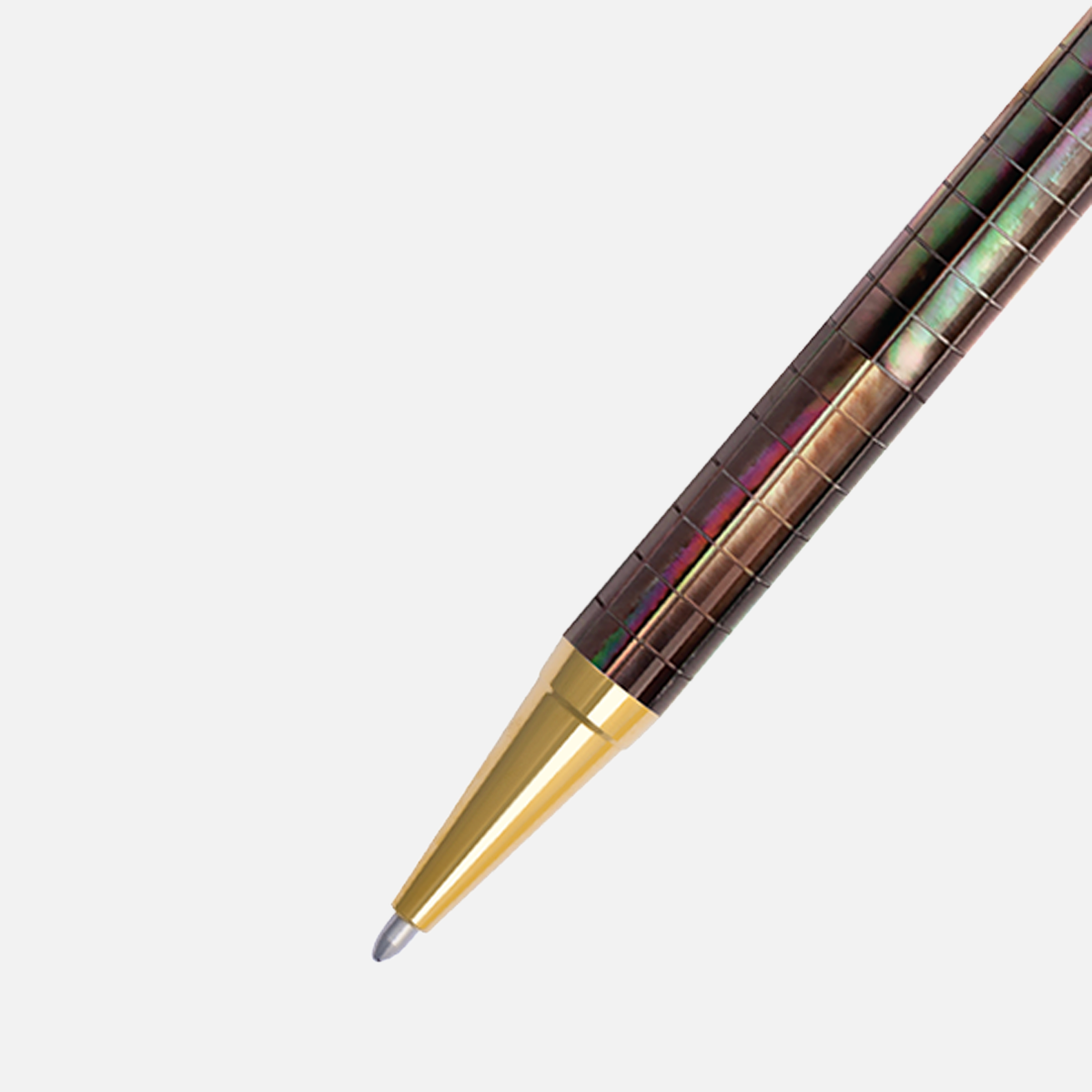  Inspired Tahiti Black Pearl Gingham Titanium Gold Plated-137
