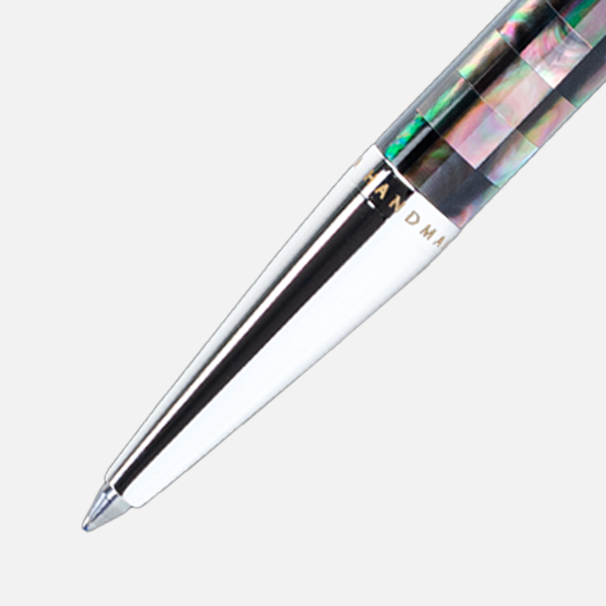  Visionary Checked Tahiti Black Pearl White Gold Plated-64