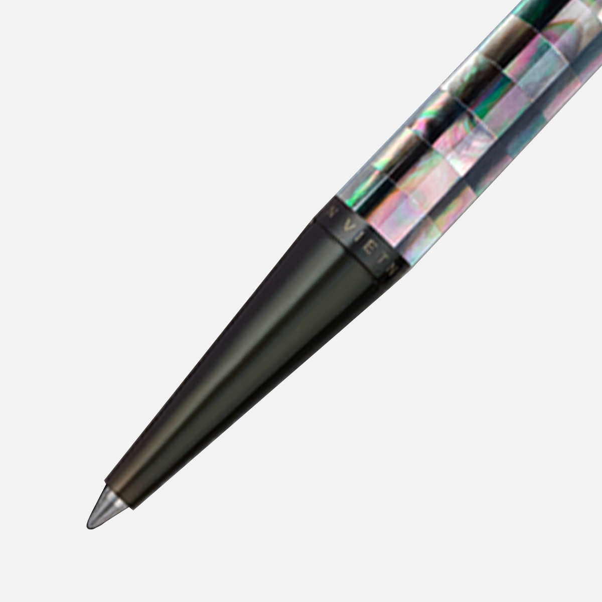  Visionary Tahiti Black Pearl Gingham Ruthenium Plated-130